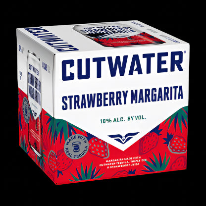 Cutwater Strawberry Margarita 12oz Cans (4pk)