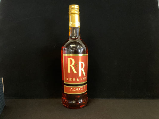 Canadian Whiskey Rich & Rare Peach 750 mL