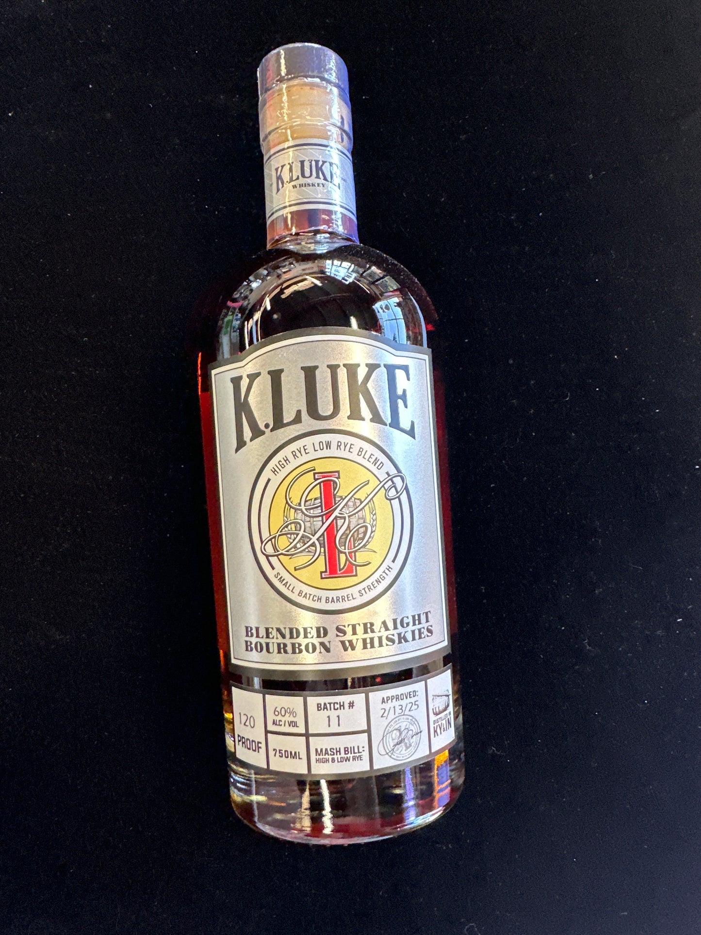 K Luke Bourbon 750mL