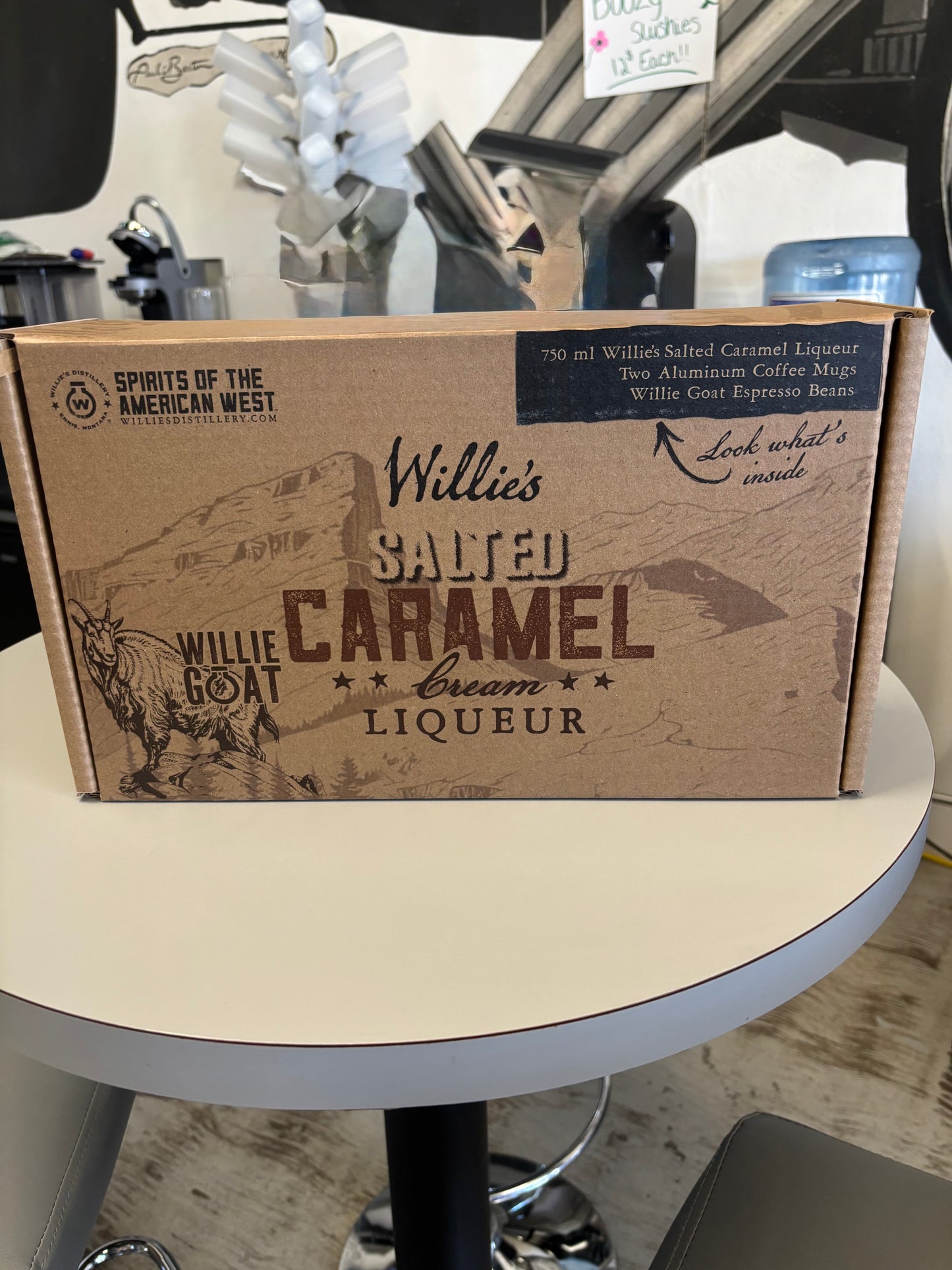Willie’s Salted Caramel Liquer Gift Set