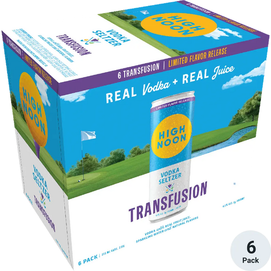 High Noon Transfusion Seltzer 12oz Cans (6pk)