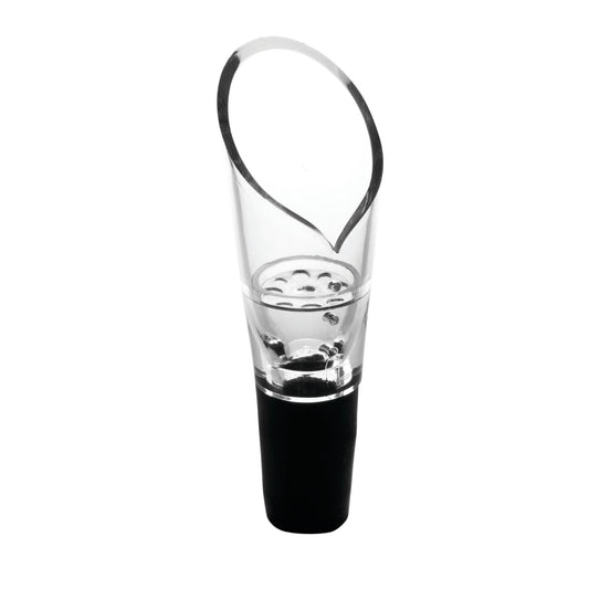 Aerial Acrylic & Rubber Aerating Wine Bottle Pour Spout