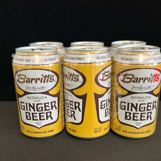 Barritt's Ginger Beer 12oz Cans (6pk)