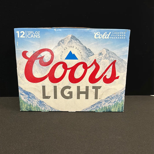 Coors Light 12oz Cans (12pk)