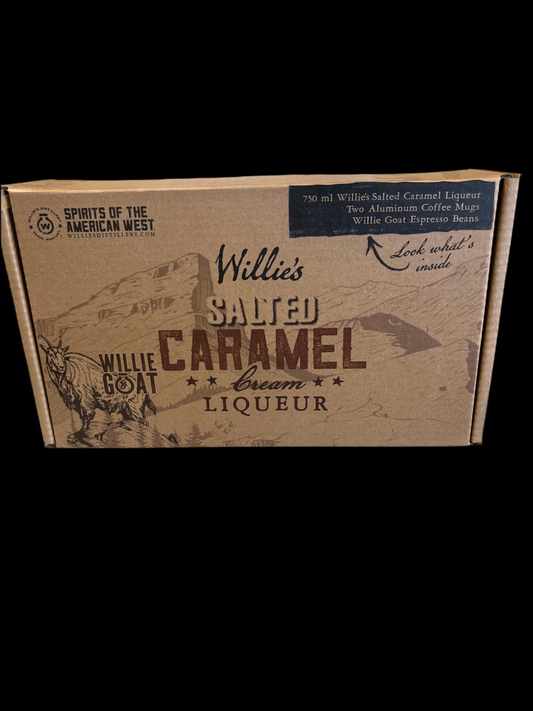 Willie’s Salted Caramel Liquer Gift Set