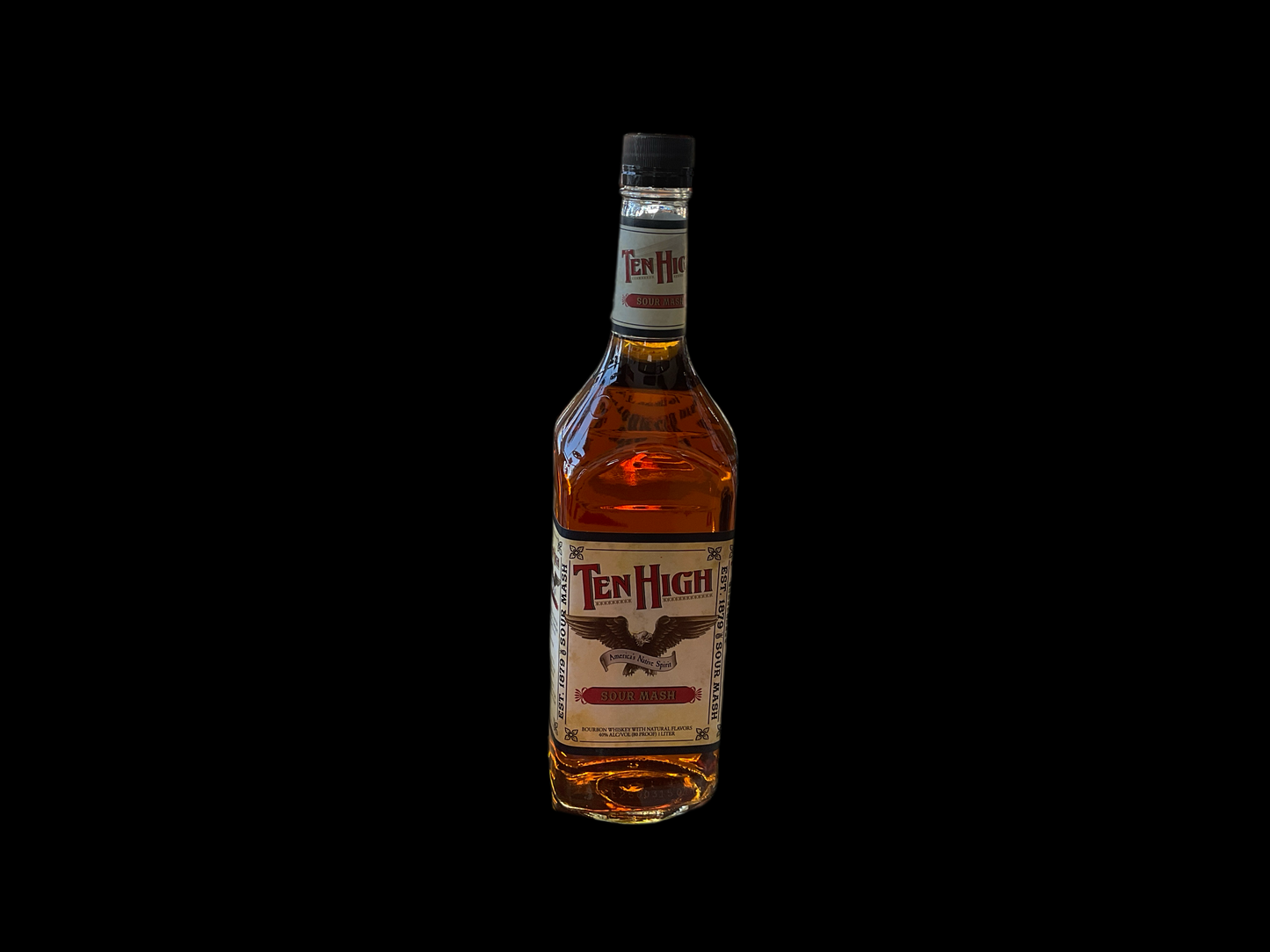 Ten High Sour Mash Bourbon 750mL