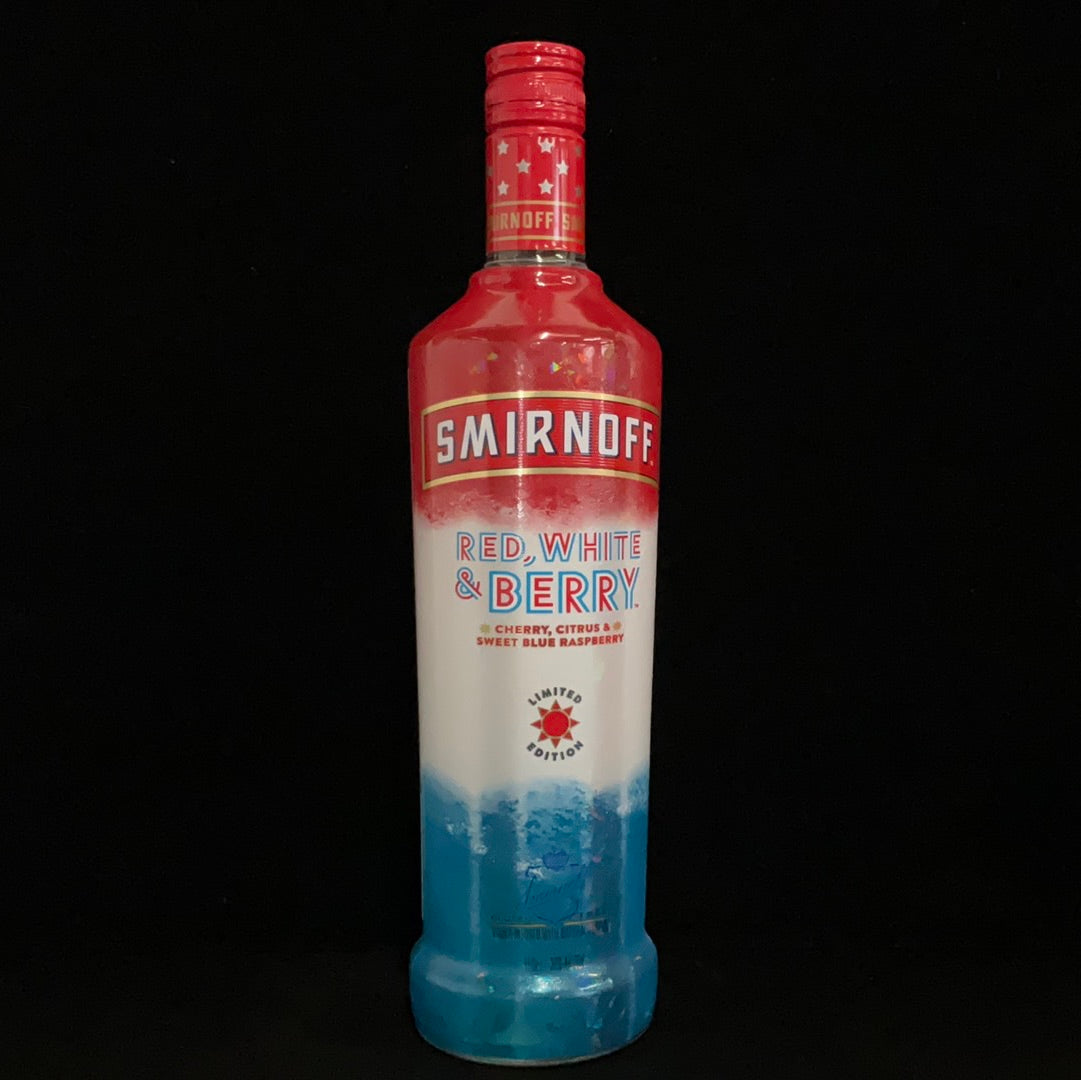 Smirnoff Red, White, and Berry Vodka 750mL