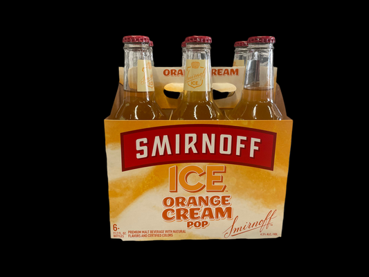 Smirnoff Ice Orange Cream Pop 12oz Bottles (6pk)