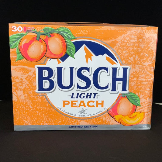 Busch Light Peach 12oz Cans (30pk)