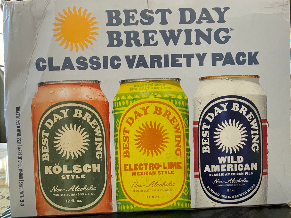 Best Day Variety Pack (12 pk) Non-Alcoholic