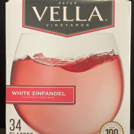 Peter Vella White Zin 5L Box
