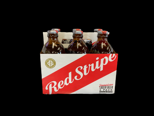 Red Stripe Jamaican Lager Beer 12oz Bottles (6pk)