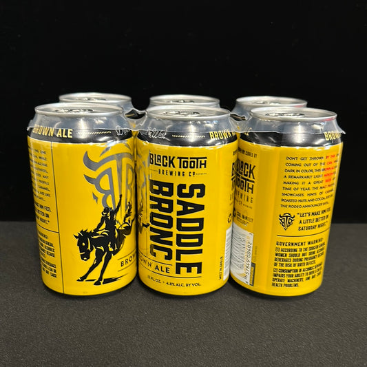 Black Tooth Saddle Bronc Brown Ale 12oz Cans (6pk)