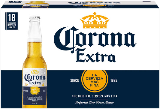 Corona Extra 12oz Bottles (18pk)