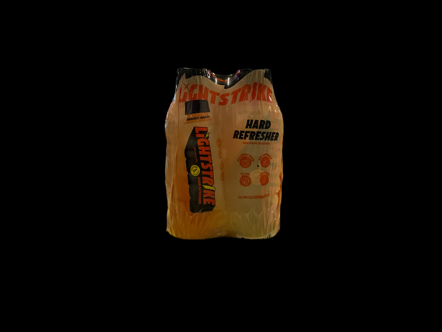 NB Lightstrike Orange Mango Hard Refresher 16oz Bottles (4pk)