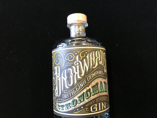 Backwards Strongman Gin 750mL