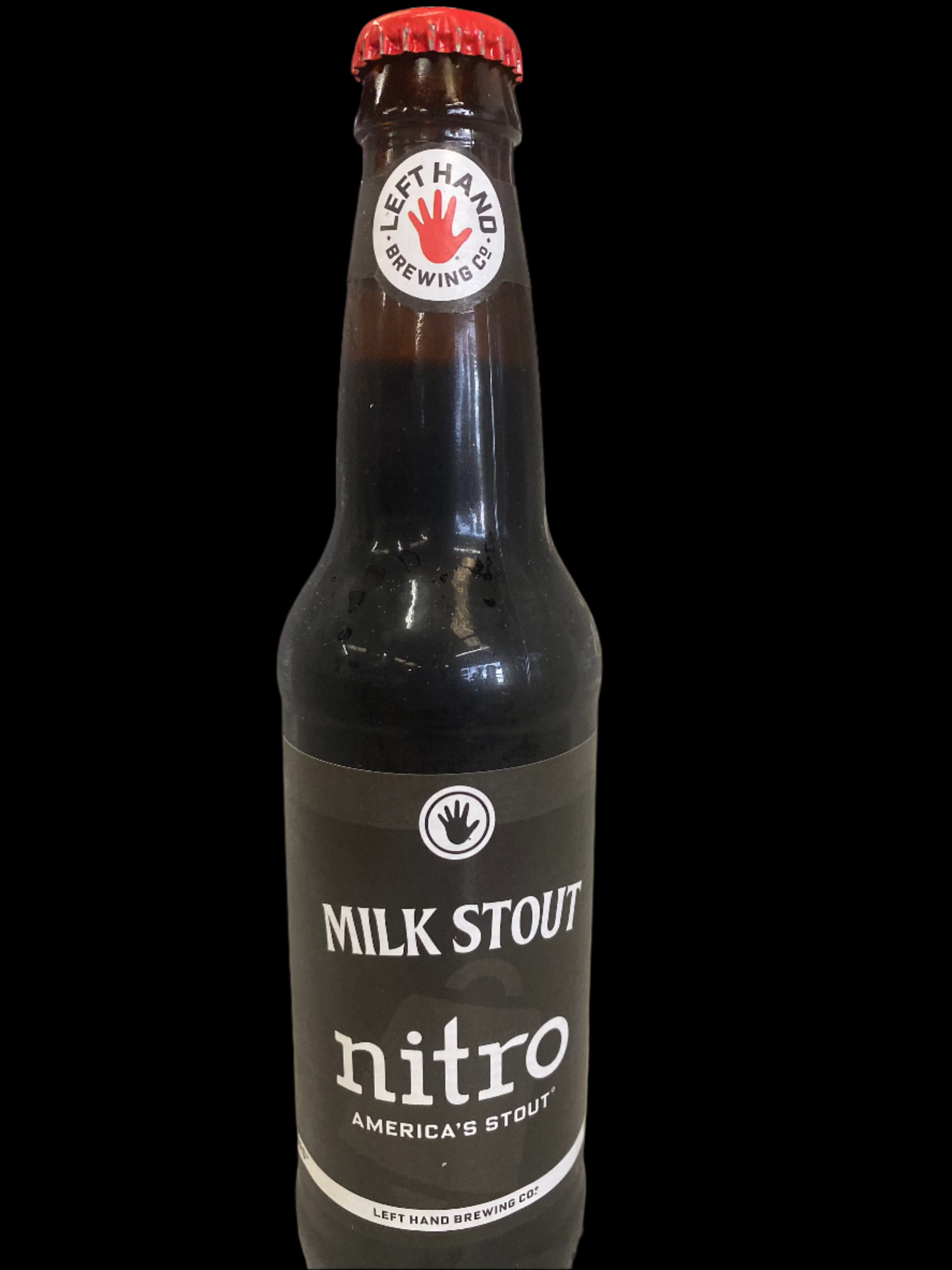 Left Hand Nitro Milk Stout 12oz Single Bottle