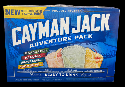 Cayman Jack Adventure Pack 12oz Cans (12pk)