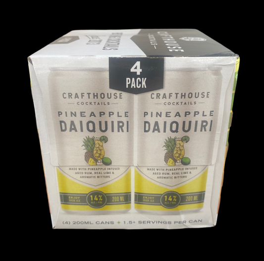 Crafthouse Cocktails Pineapple Daiquiri 200mL Cans (4pk)