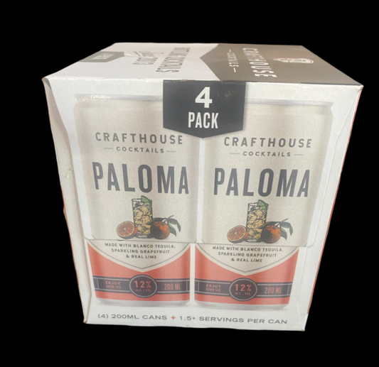 Crafthouse Cocktails Paloma 200mL Cans (4pk)