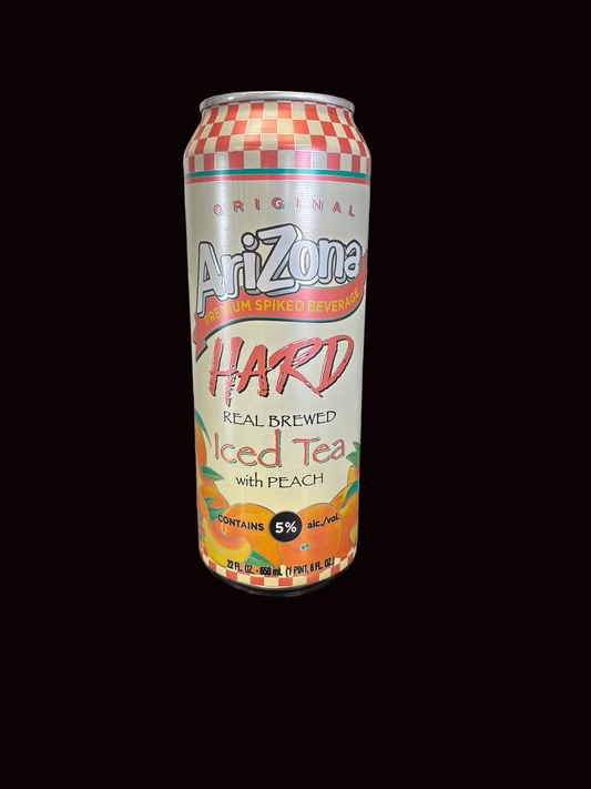 Arizona Hard Peach Tea 22oz Tallboy
