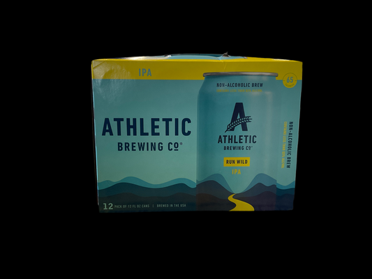 Athletic Run Wild IPA Non-Alcoholic 12oz Cans (12pk)