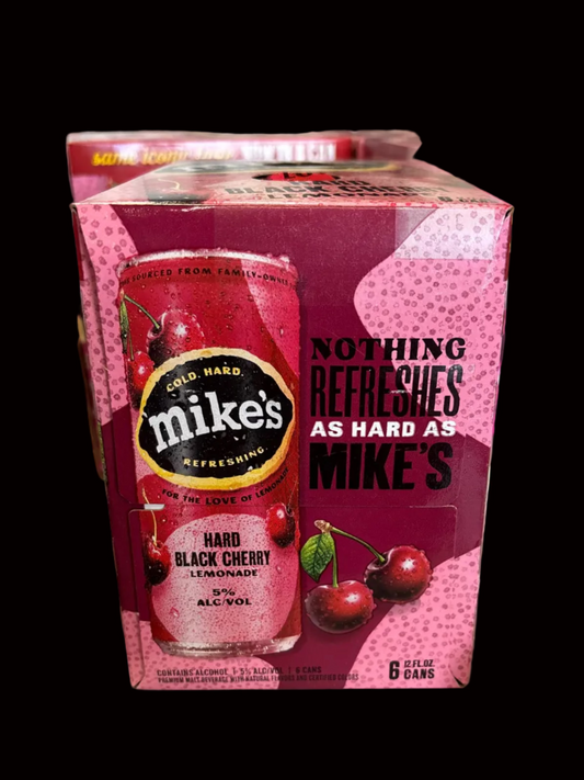 Mikes Hard Black Cherry 12oz Cans (6pk)