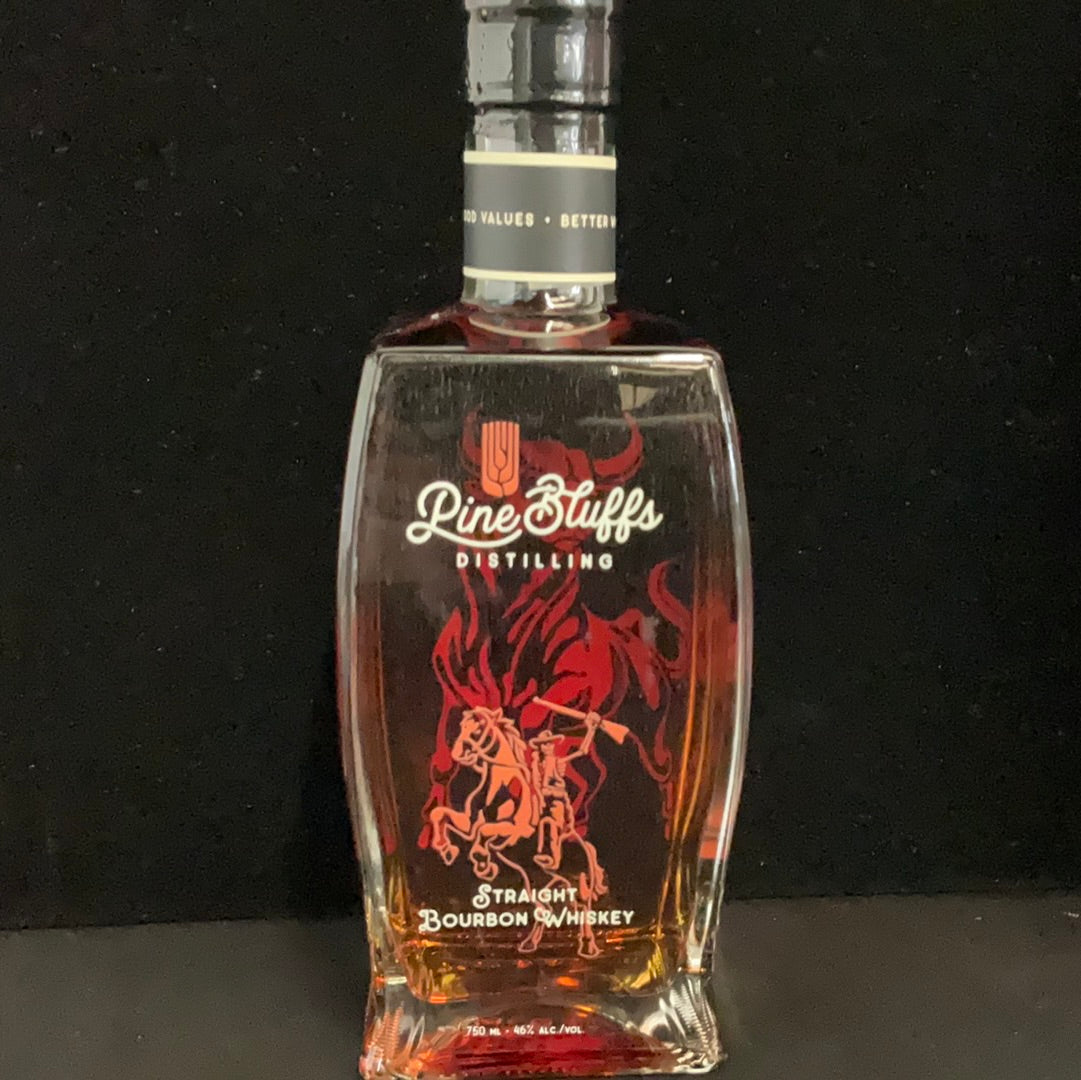Pine Bluffs Straight Bourbon Whiskey 750mL