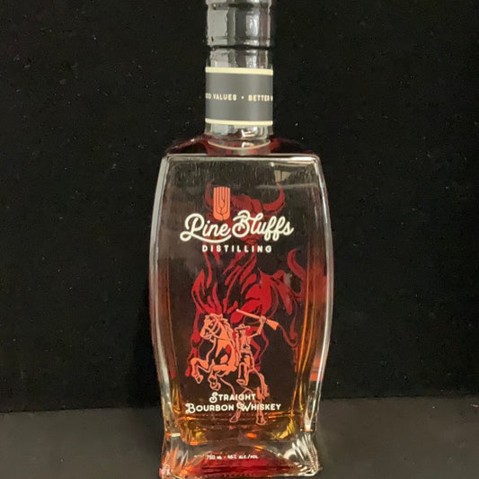 Pine Bluffs Straight Bourbon Whiskey 750mL