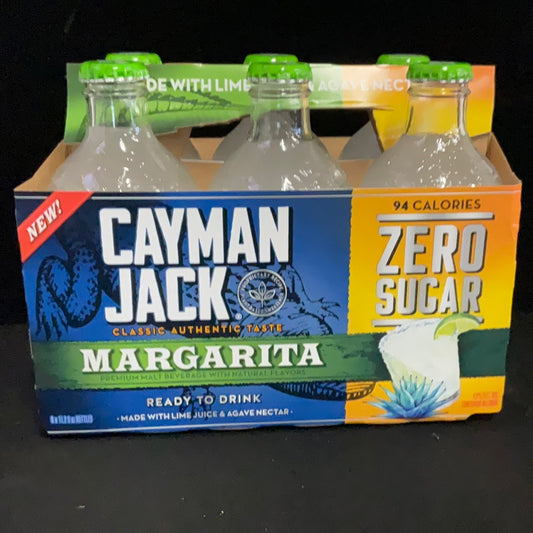 Cayman Jack Margarita Sugar Free 12oz Bottles (6pk)
