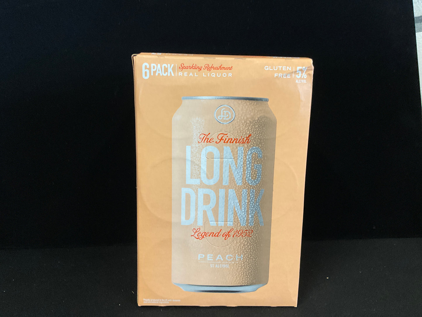 Long Drink Peach 12oz Cans (6pk)
