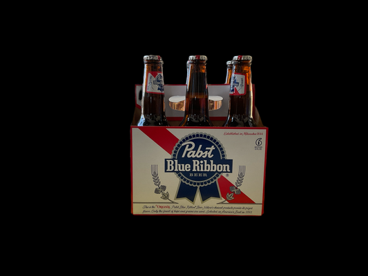 Pabst Blue Ribbon 12oz Bottles (6pk)