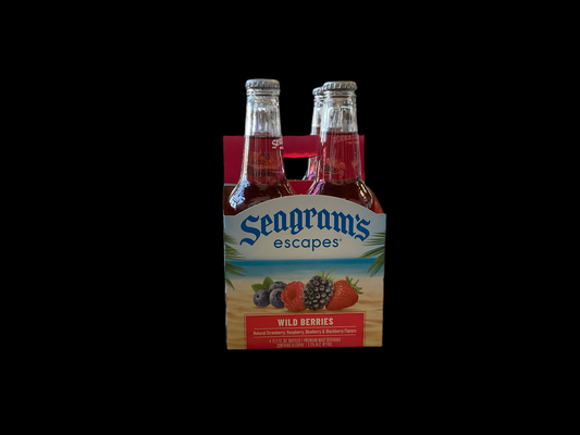 Seagrams Escapes Wild Berries 12oz Bottles (4pk)