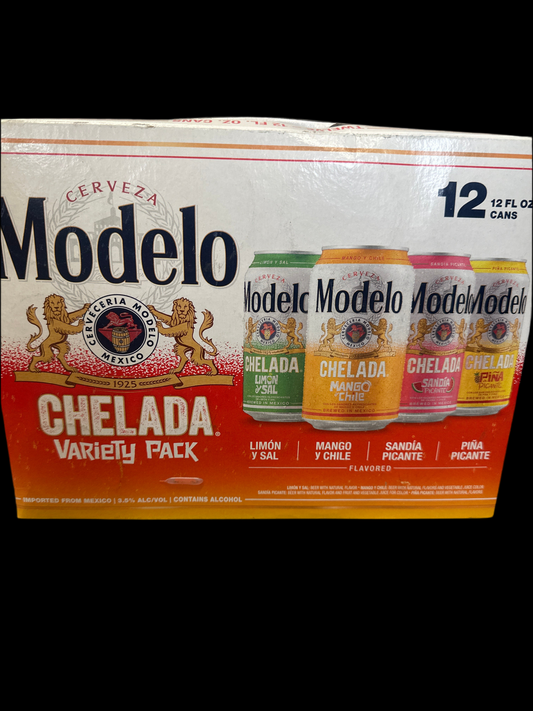Modelo Chelada Variety Pack 12oz Cans (12pk)