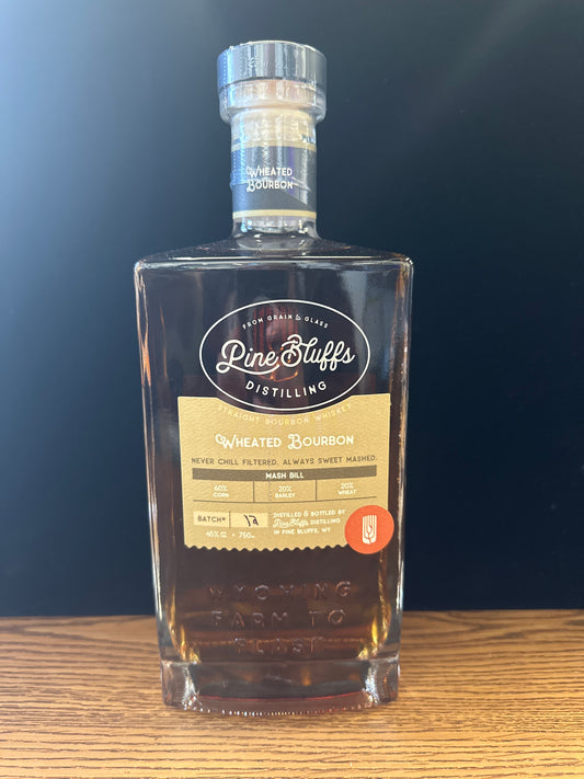 Pine Bluffs Wheated Bourbon 750mL