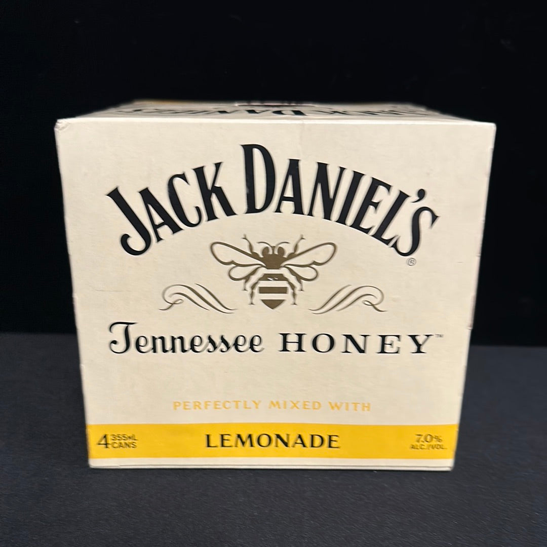 Jack Daniel’s Honey Lemonade 12oz Cans (4pk)