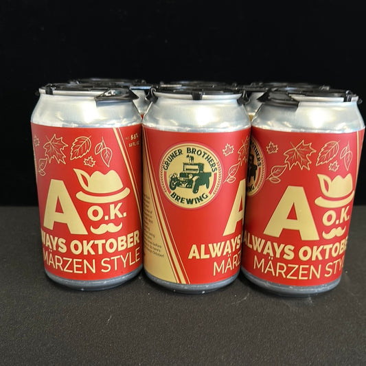 Gruner Brothers A-O.K. 12oz Cans (6pk)