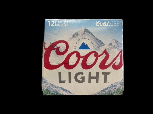Coors Light 12oz Bottles (12pk)