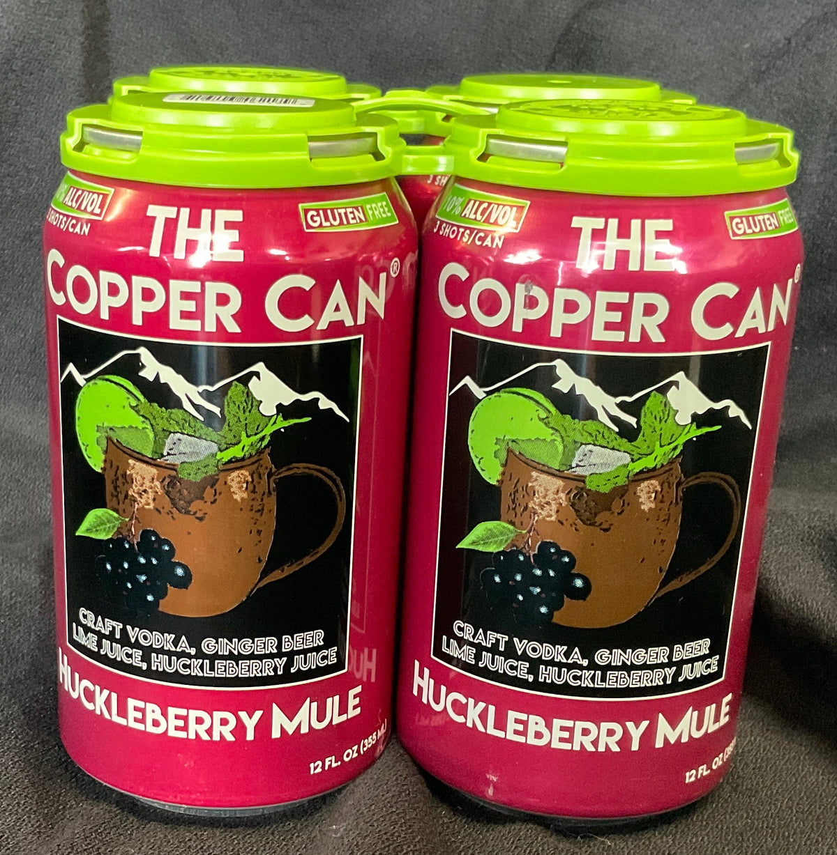 The Copper Can Huckleberry Mule 4pk