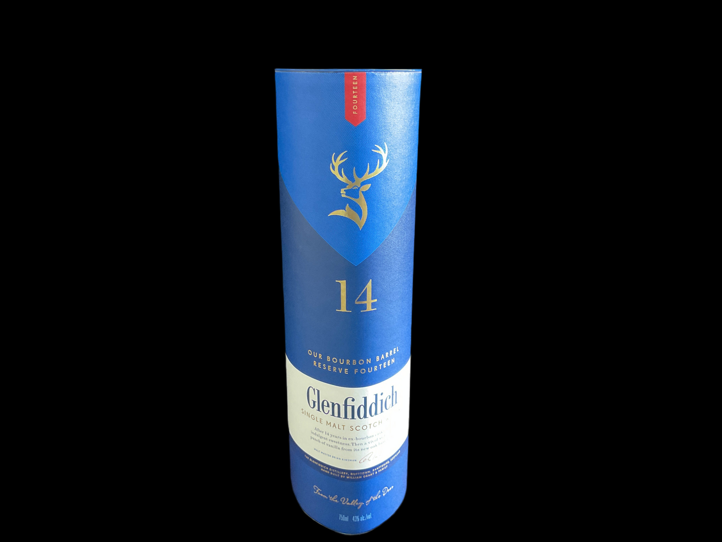 Glenfiddich Bourbon Barrel Reserve 14 Year Single Malt Scotch 750mL