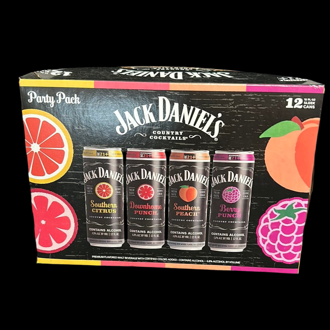 Jack Daniels Cocktails Variety 12oz Cans (12pk)