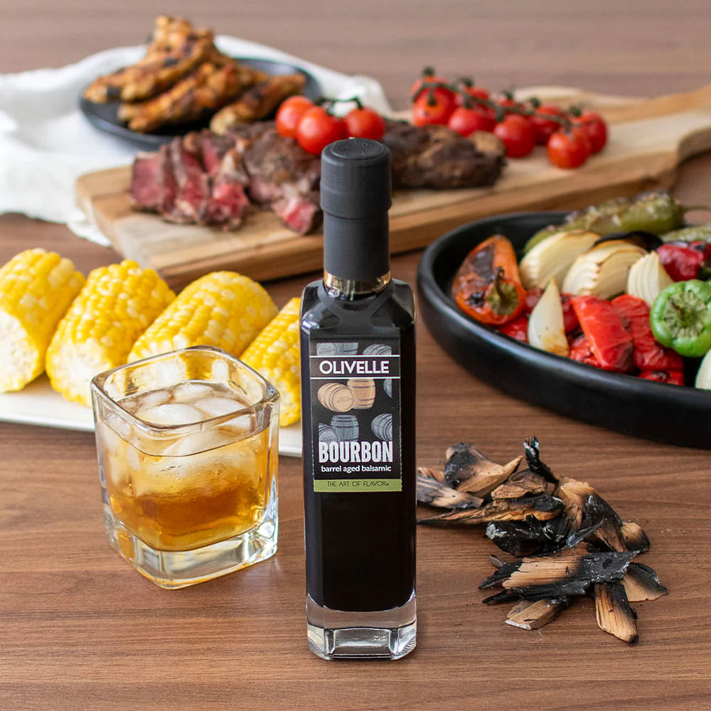 Olivelle Bourbon Barrel Aged Infused Balsamic Vinegar 250mL