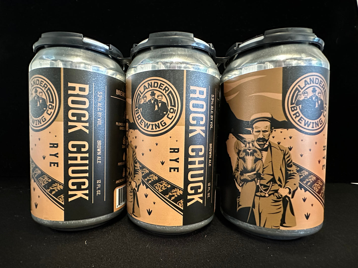 Lander Brewing Rock Chuck Rye 12oz Cans (6pk)