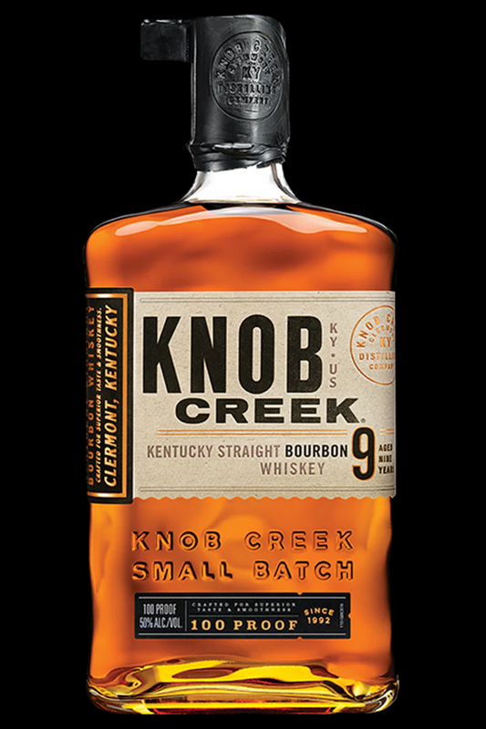 Knob Creek 9yr Kentucky Straight Bourbon Whiskey 100 Proof 750mL