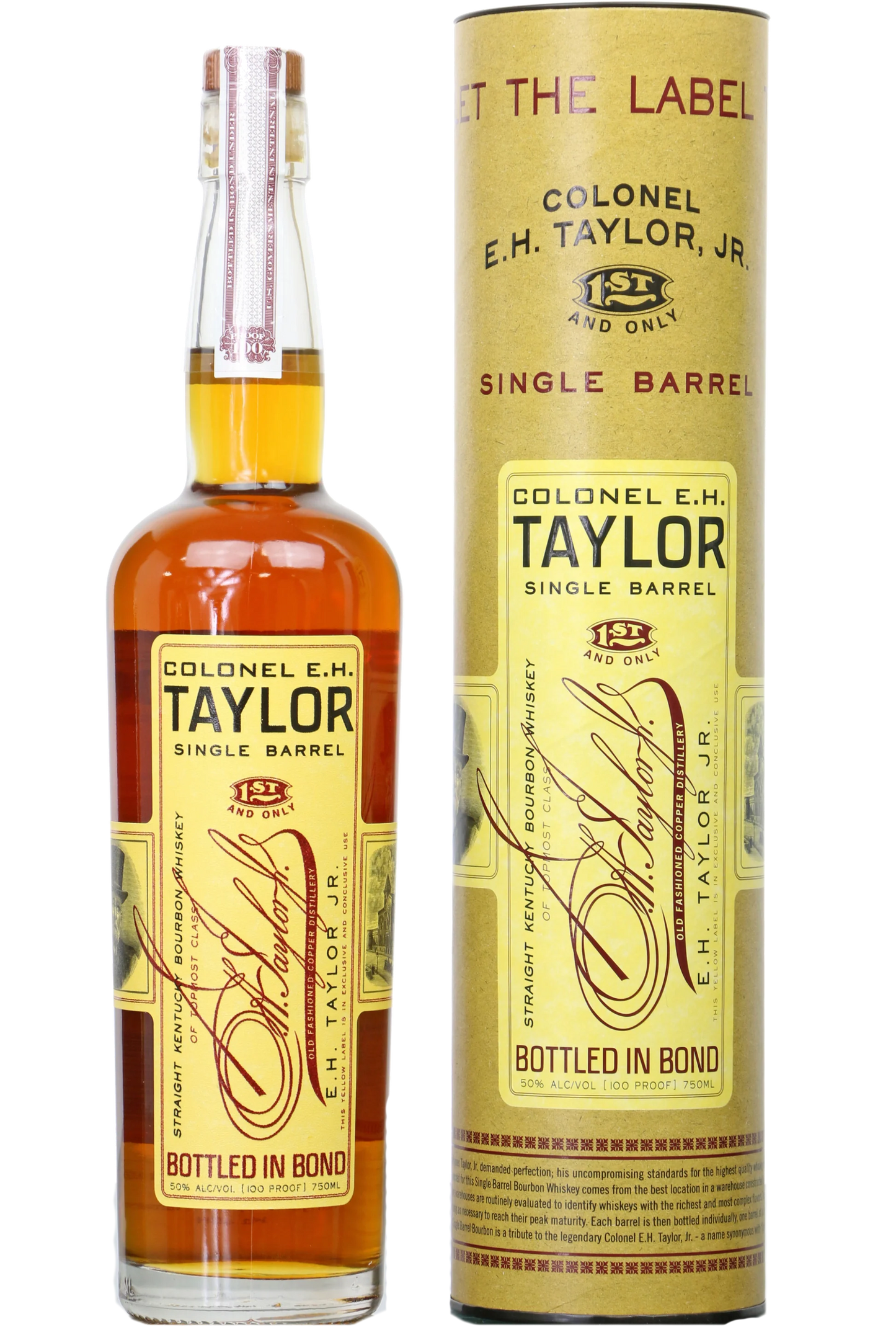 E.H. Taylor Single Barrel Kentucky Straight Bourbon 750mL