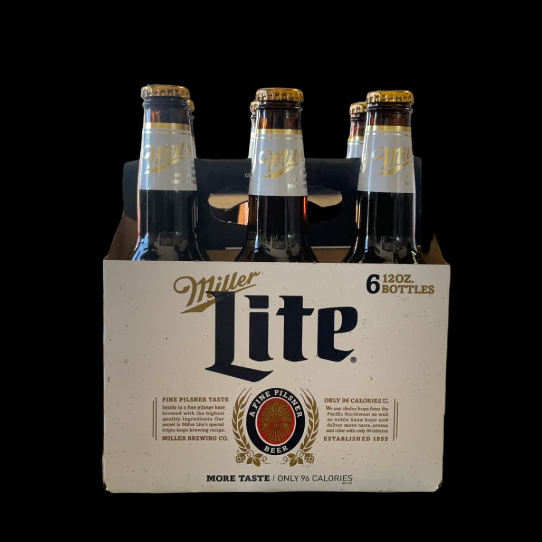 Miller Lite 12oz Bottles (6pk)