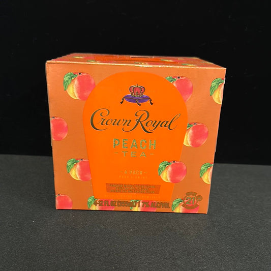 Crown Royal Peach Tea 12oz Cans (4pk)