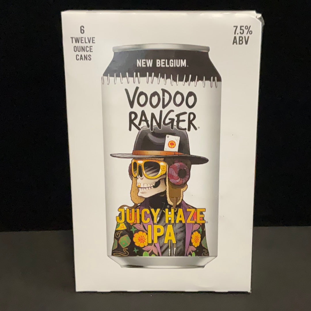 NB VooDoo Juicy Haze IPA 12oz Cans (6pk)