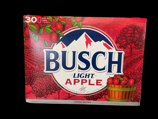 Busch Light Apple 12oz Cans (30pk)