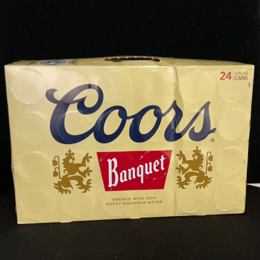 Coors Banquet Suitcase 12oz Cans (24pk)